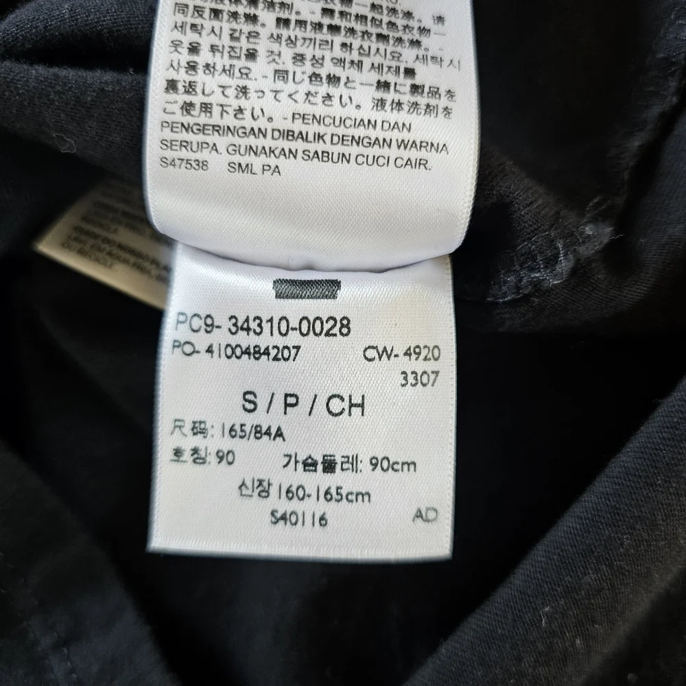 Levi's Black Cotton Pocket T Shirt Minion Weirdo Size S